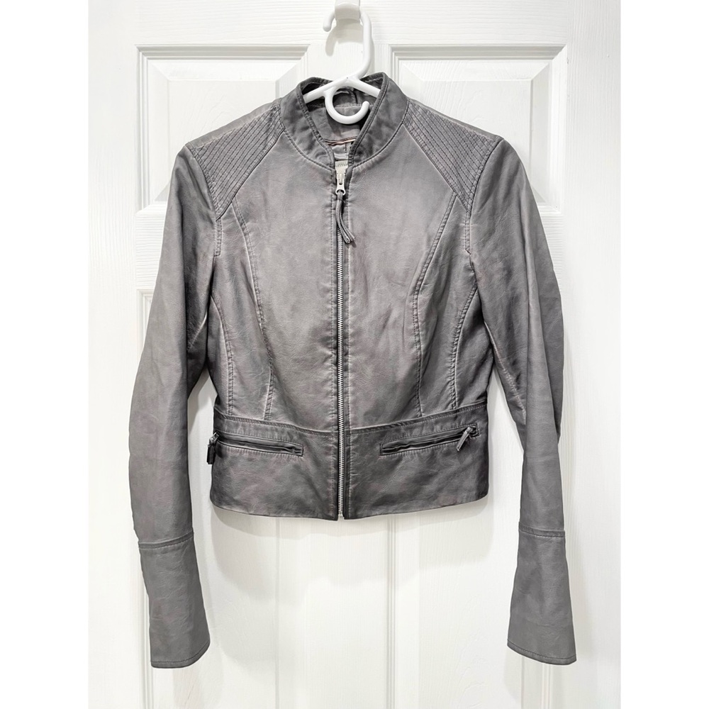 Anthropologie Hei Hei Dara Vegan Leather Jacket